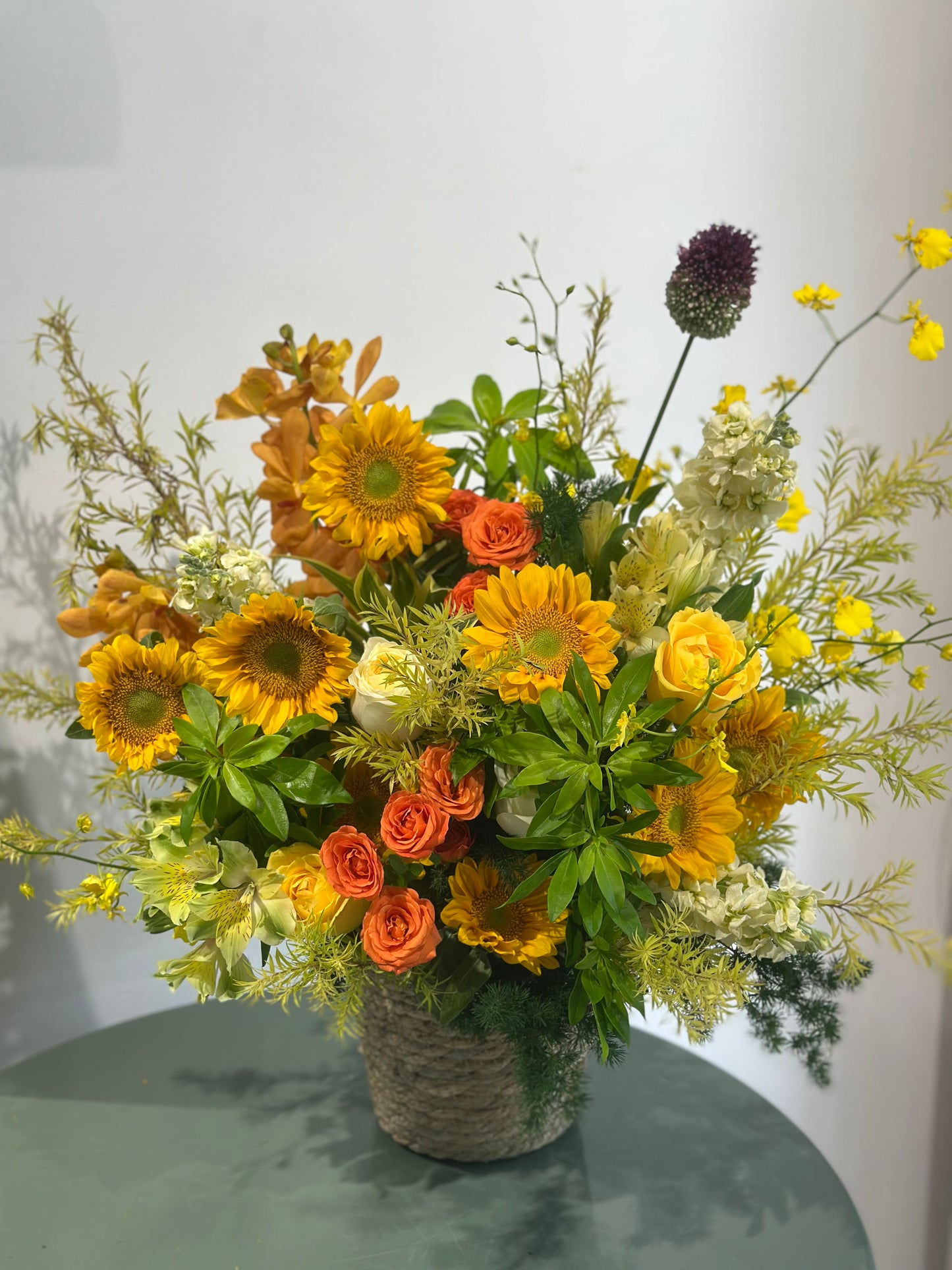 Golden Wishes for Recovery - Flower Basket 「Autumn Vibes 」Color Theme