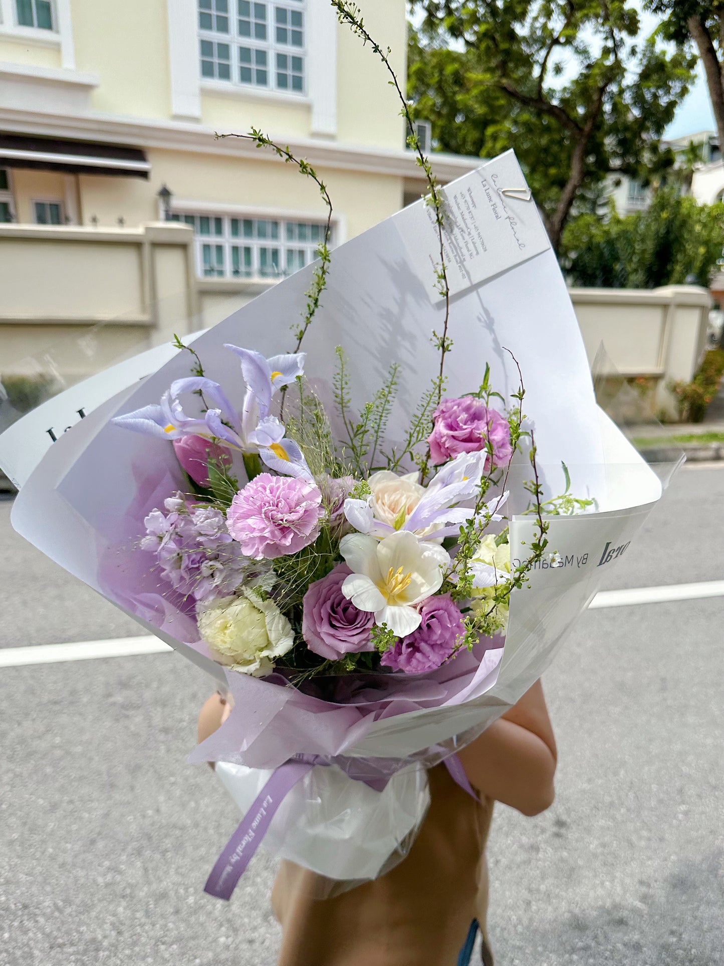 Midnight In Paris - Omakase（Florist Choice）Purple Theme【Size Regular】