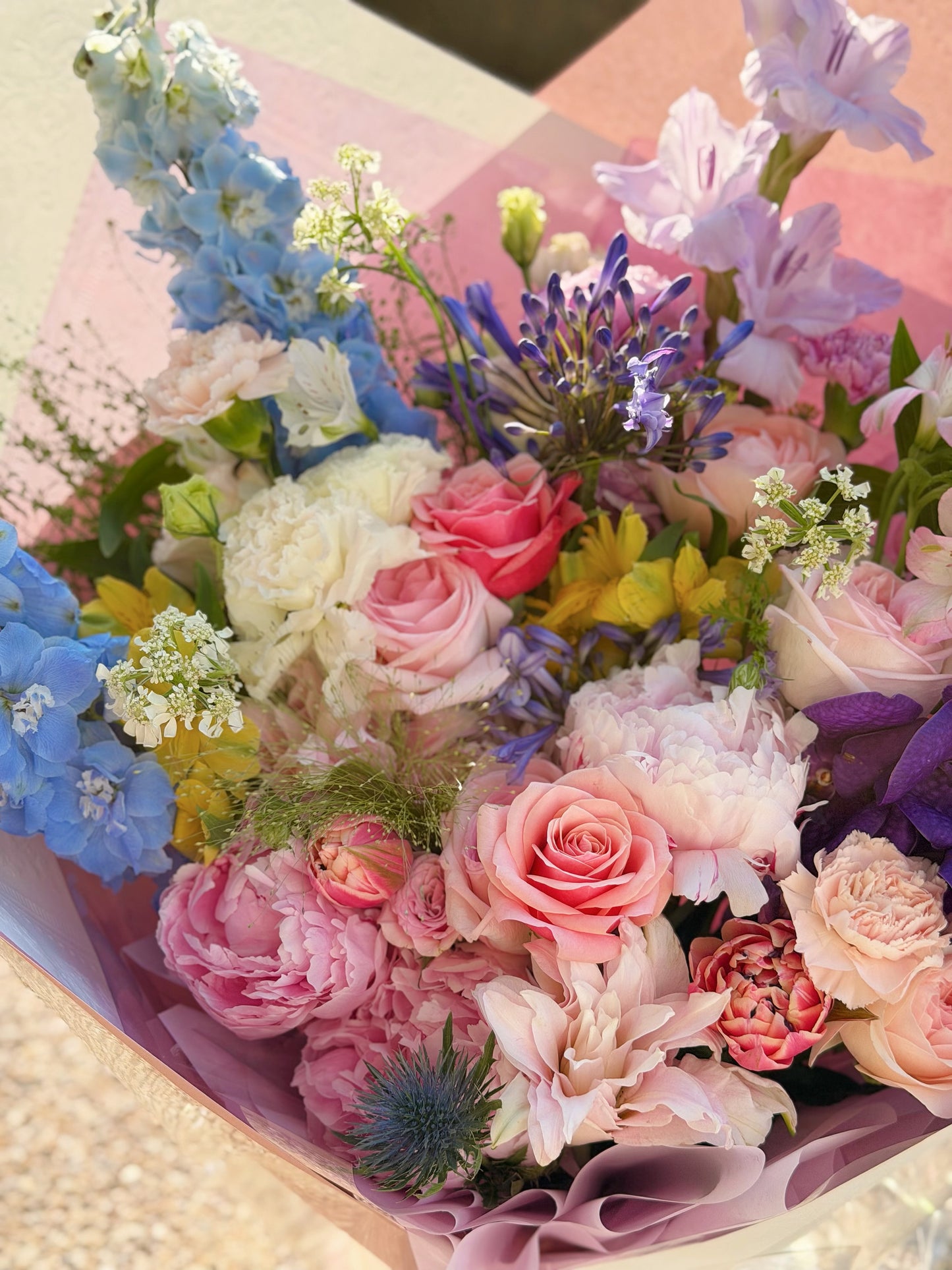 Midnight In Paris - 【Size Premium】 Omakase（Florist Choice）Purple&Pink Theme