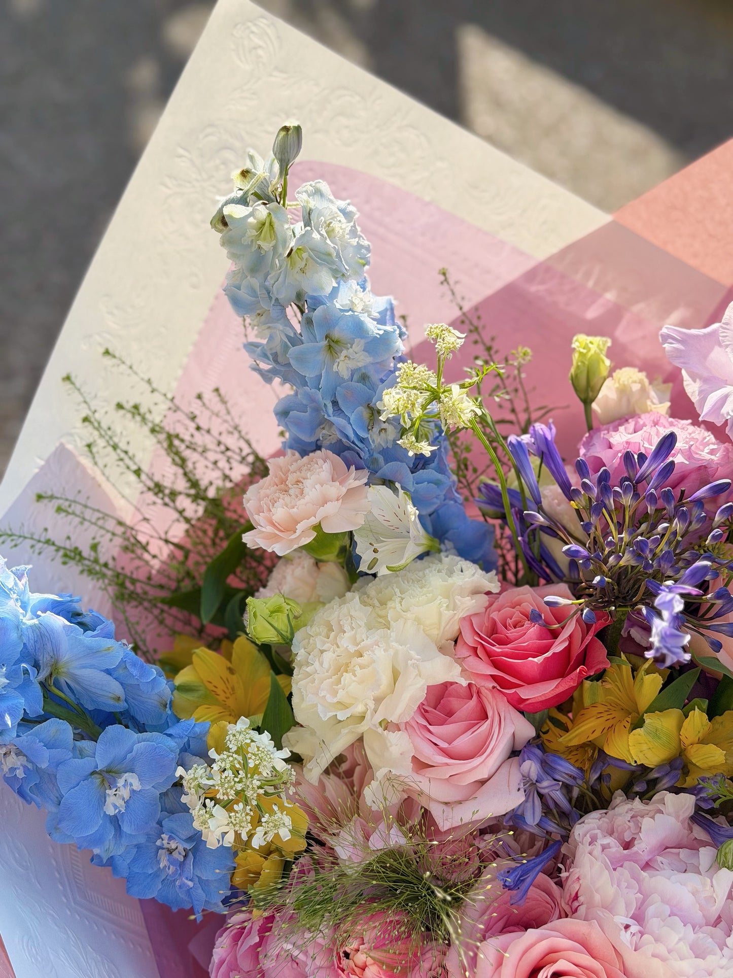 Midnight In Paris - 【Size Premium】 Omakase（Florist Choice）Purple&Pink Theme