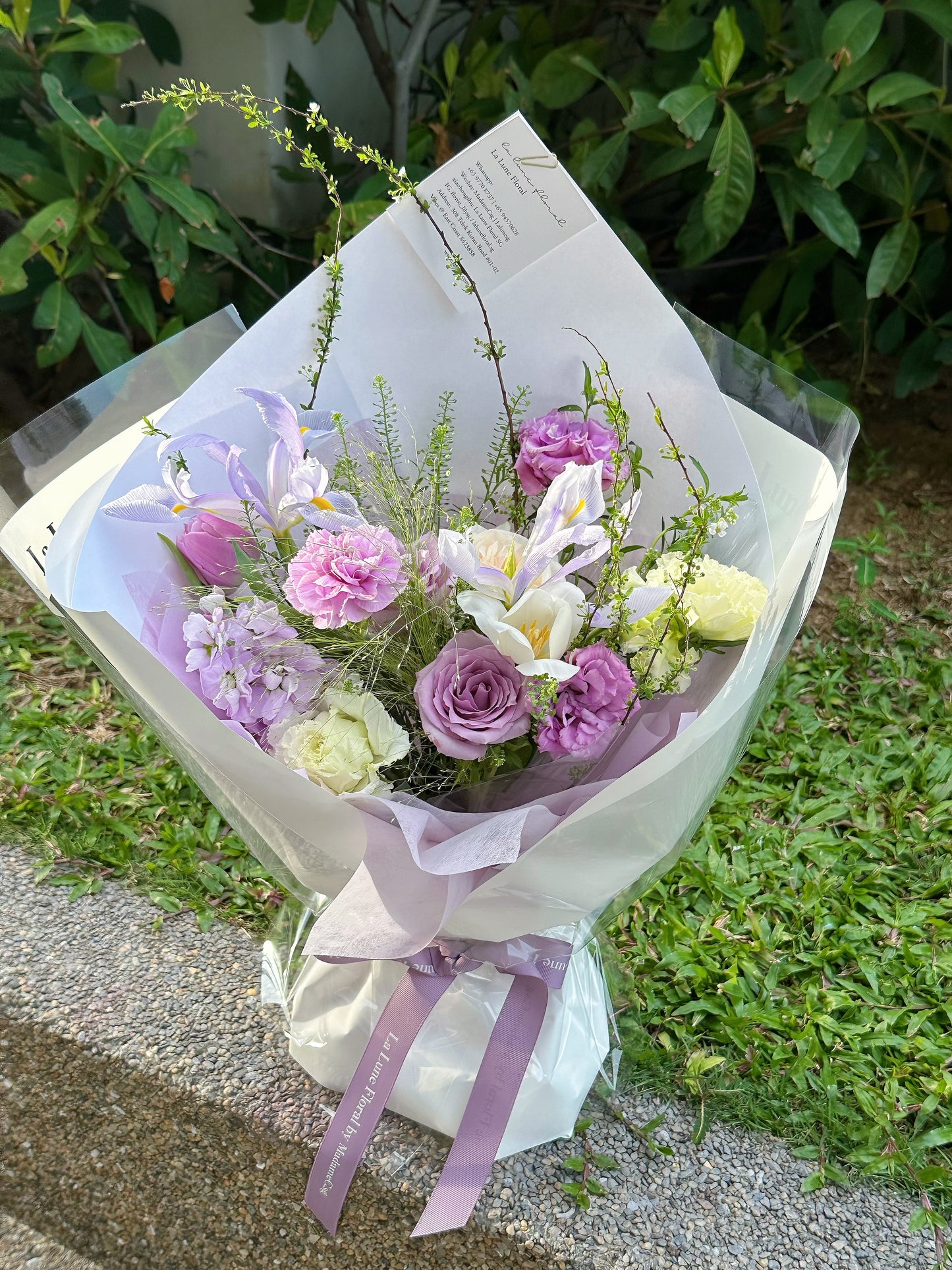Midnight In Paris - Omakase（Florist Choice）Purple Theme【Size Regular】