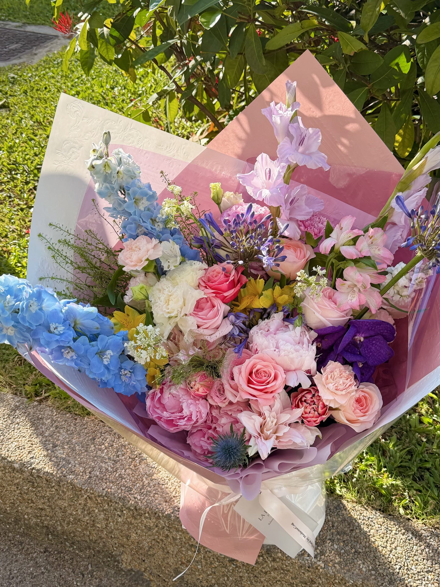 Midnight In Paris - 【Size Premium】 Omakase（Florist Choice）Purple&Pink Theme