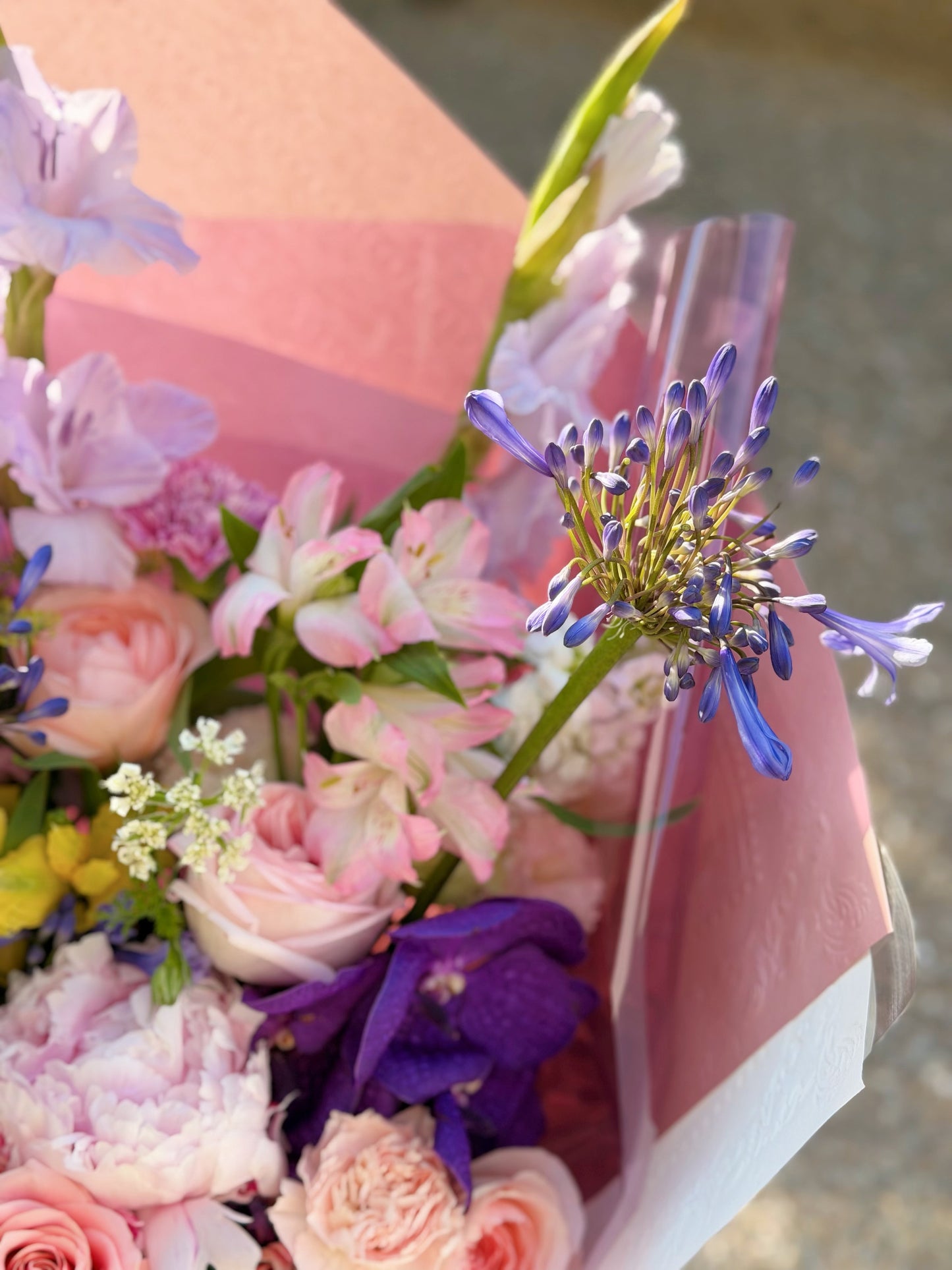 Midnight In Paris - 【Size Premium】 Omakase（Florist Choice）Purple&Pink Theme