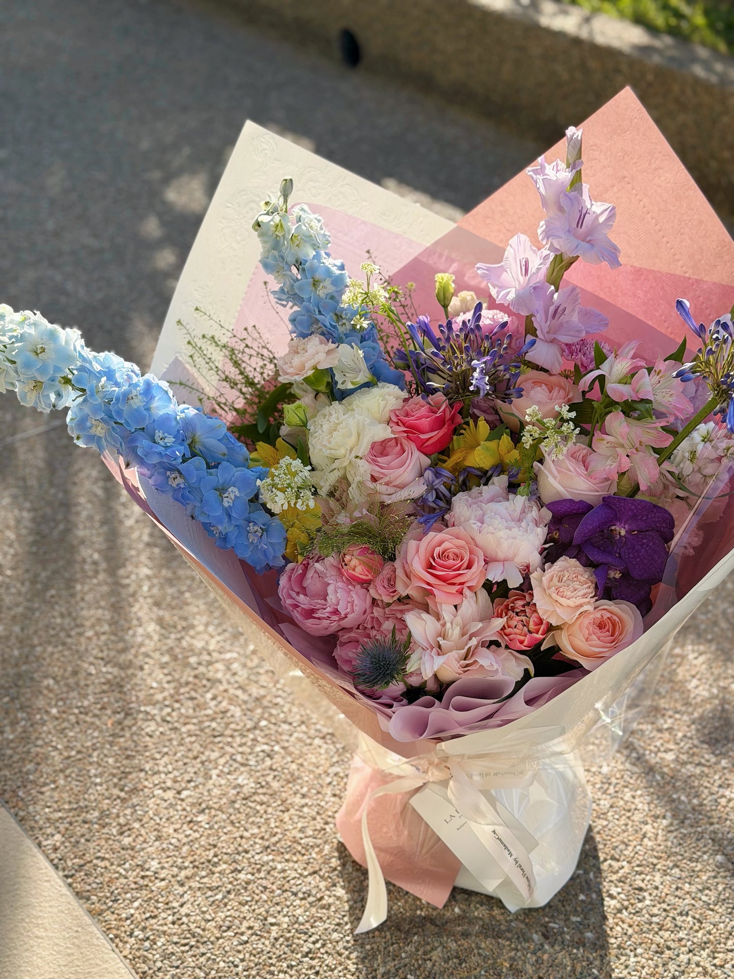 Midnight In Paris - 【Size Premium】 Omakase（Florist Choice）Purple&Pink Theme