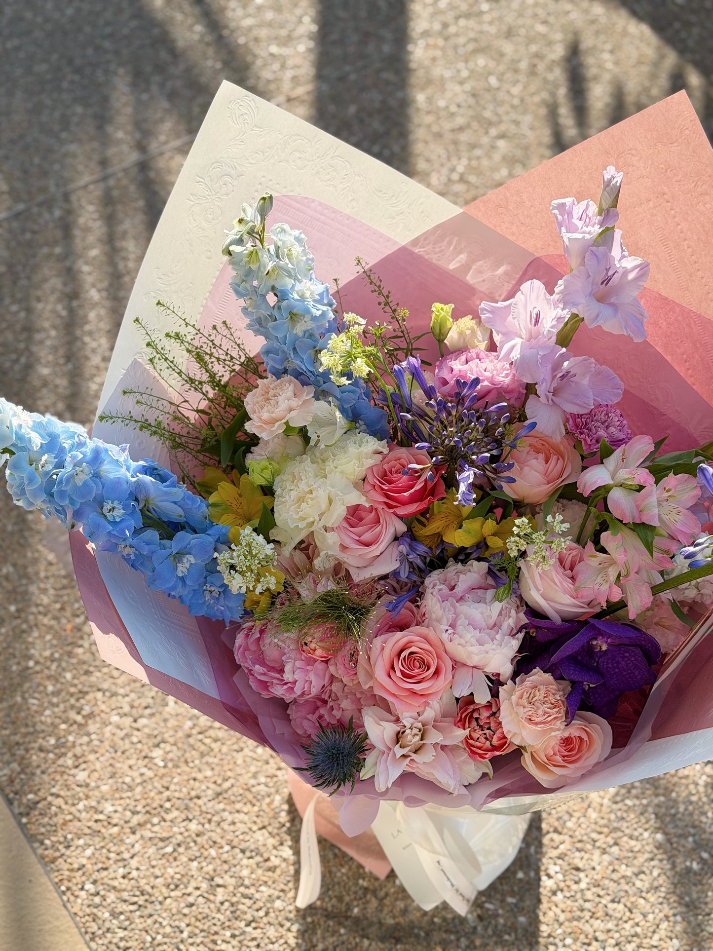 Midnight In Paris - 【Size Premium】 Omakase（Florist Choice）Purple&Pink Theme