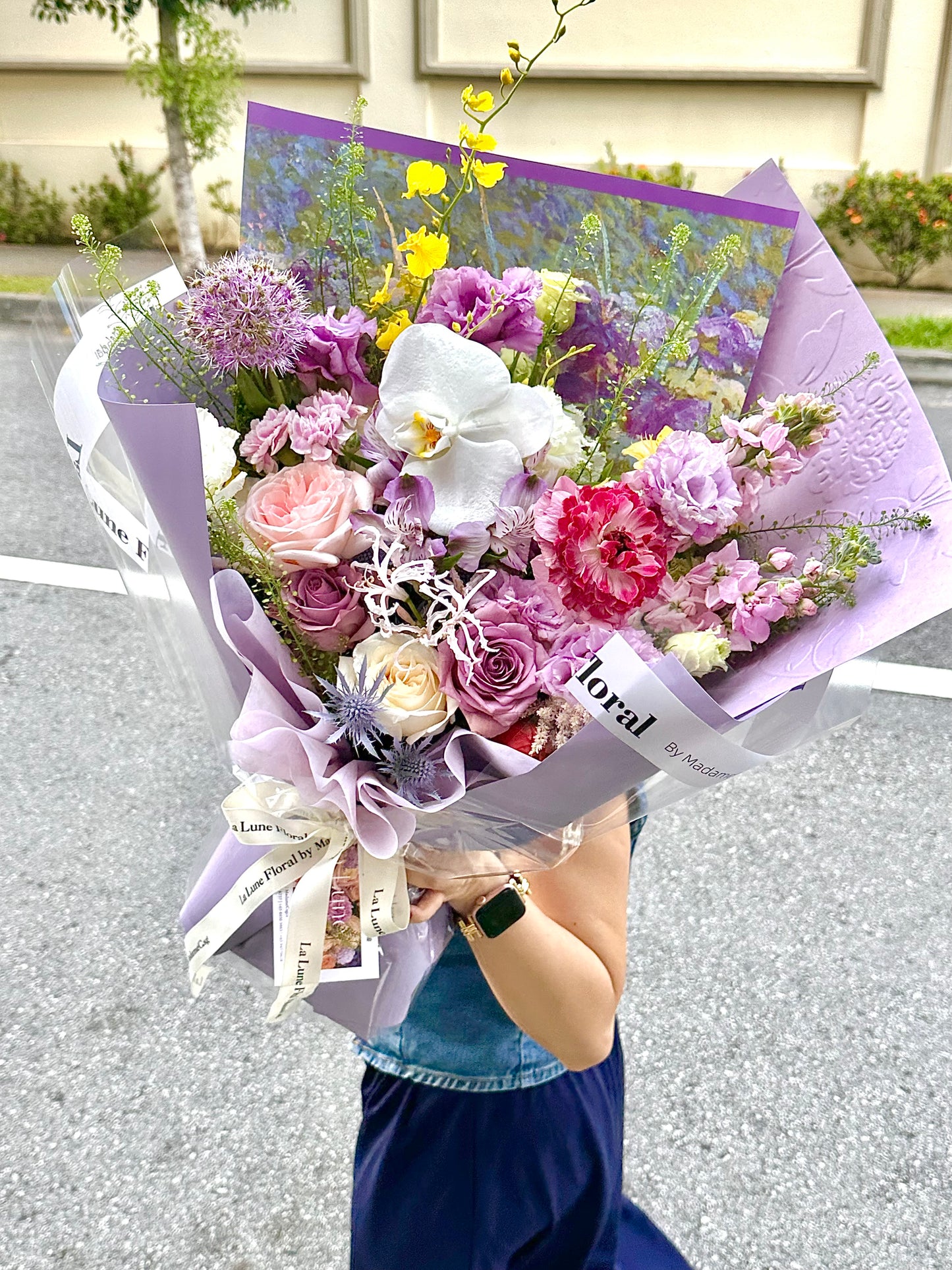 Midnight In Paris - Omakase（Florist Choice）Purple Theme【Size Deluxe】