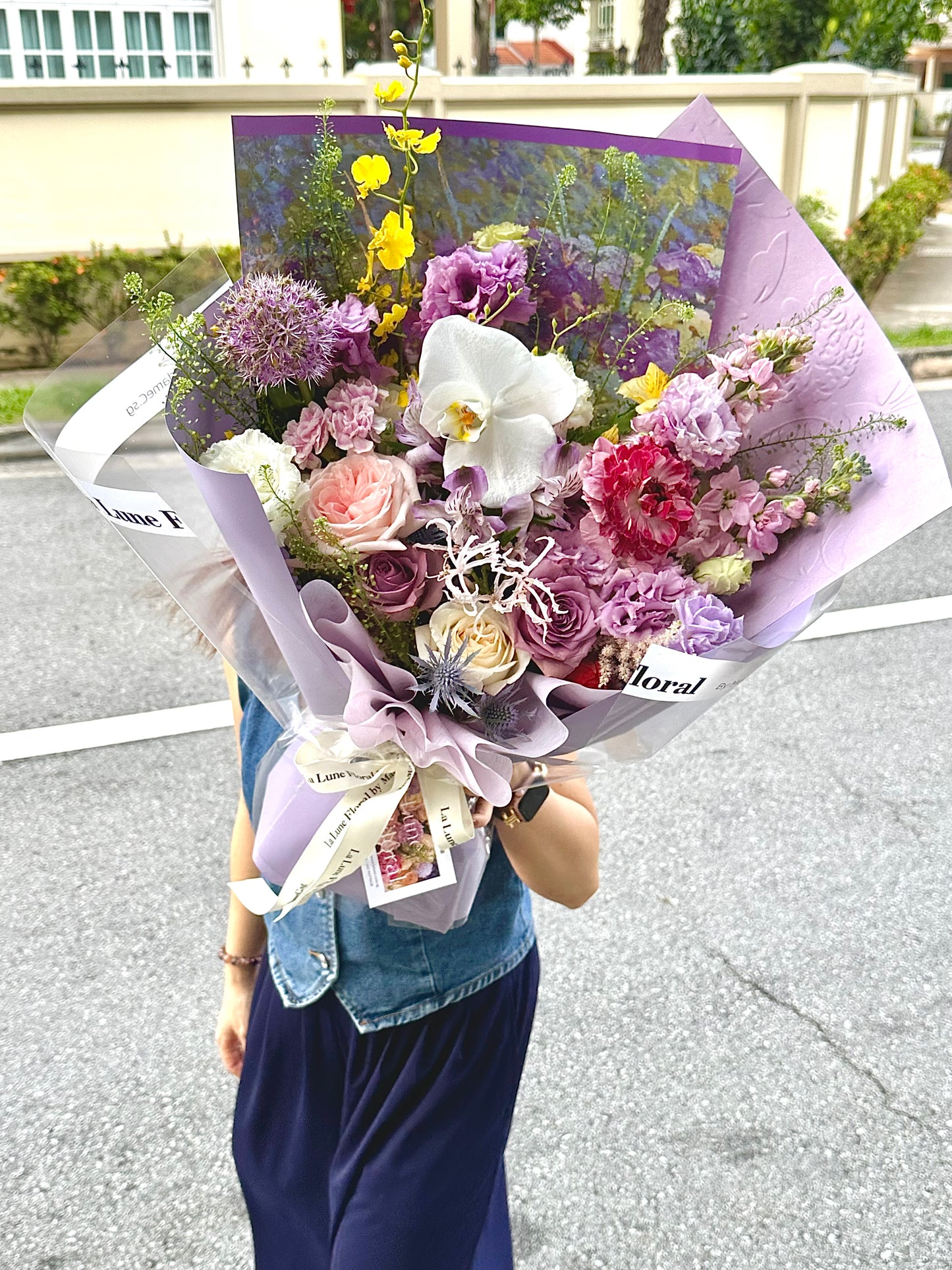 Midnight In Paris - Omakase（Florist Choice）Purple Theme【Size Deluxe】