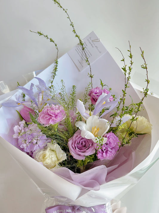 Midnight In Paris - Omakase（Florist Choice）Purple Theme【Size Regular】