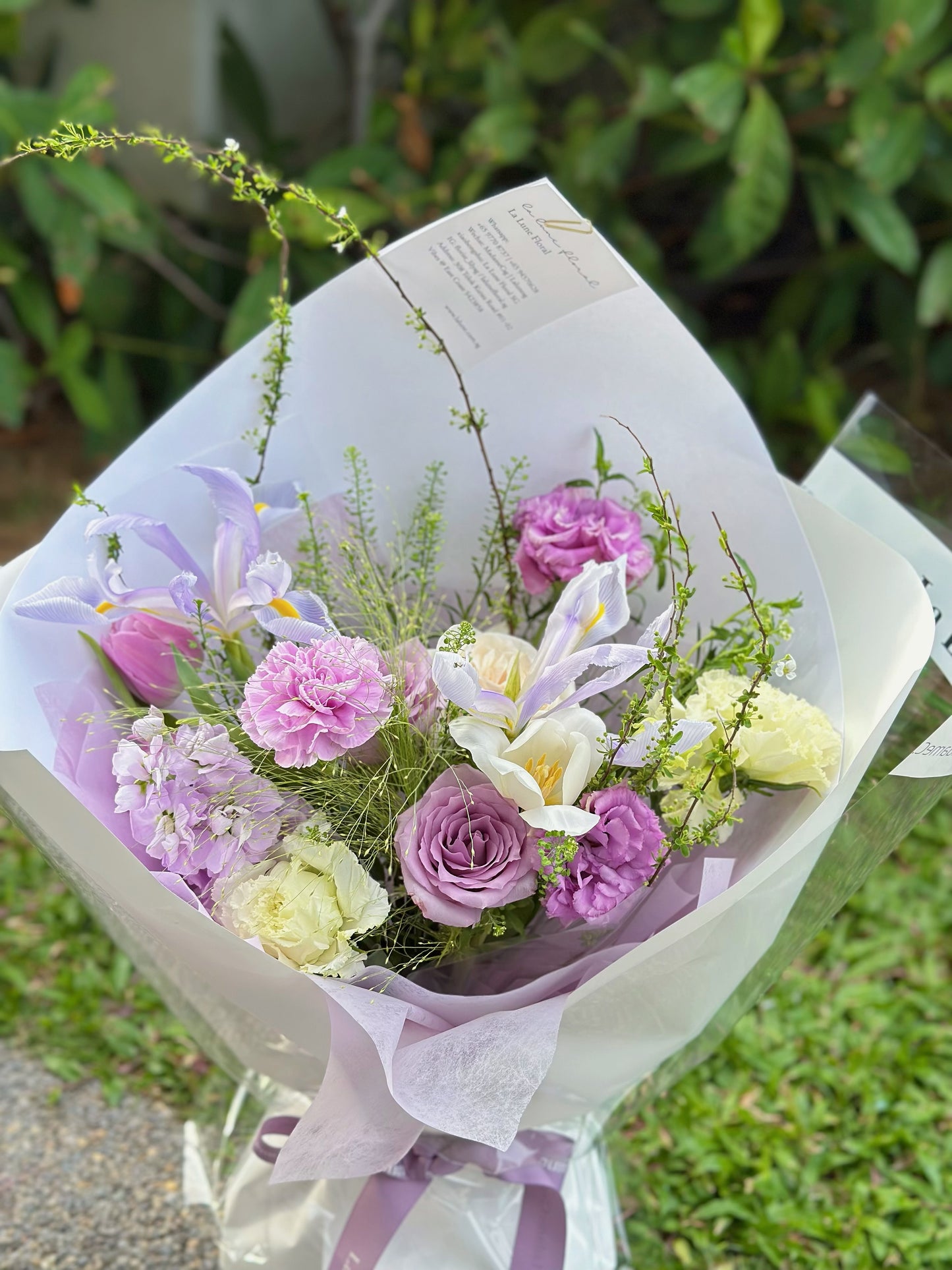 Midnight In Paris - Omakase（Florist Choice）Purple Theme【Size Regular】