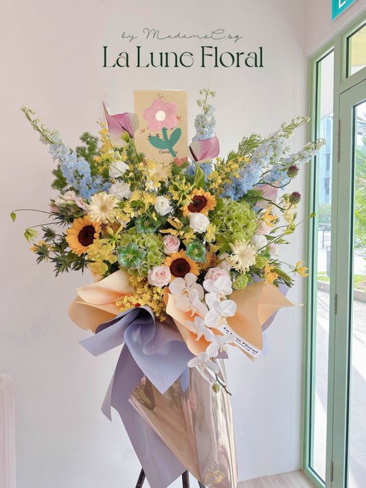 Grand Opening Flower Stand (Luxury） - Monet‘s Garden Color Theme