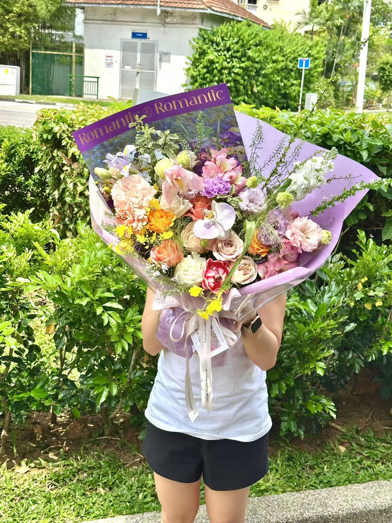 Midnight In Paris - Omakase（Florist Choice）Purple Theme【Size Deluxe】