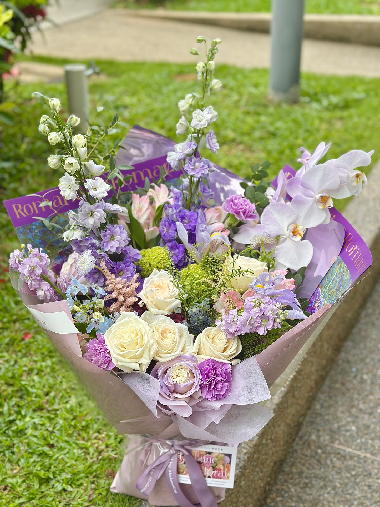 Midnight In Paris - Omakase（Florist Choice）Purple Theme【Size Premieum】