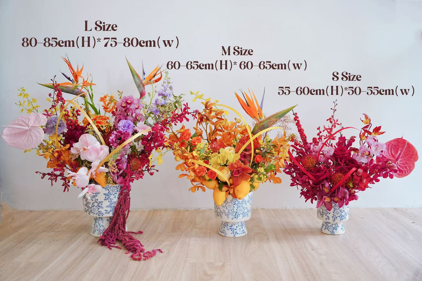 2025🧧CNY Fresh Flower Box - 「金银满屋」Jin Yin Man Wu 💛 Yellow&Orange Theme