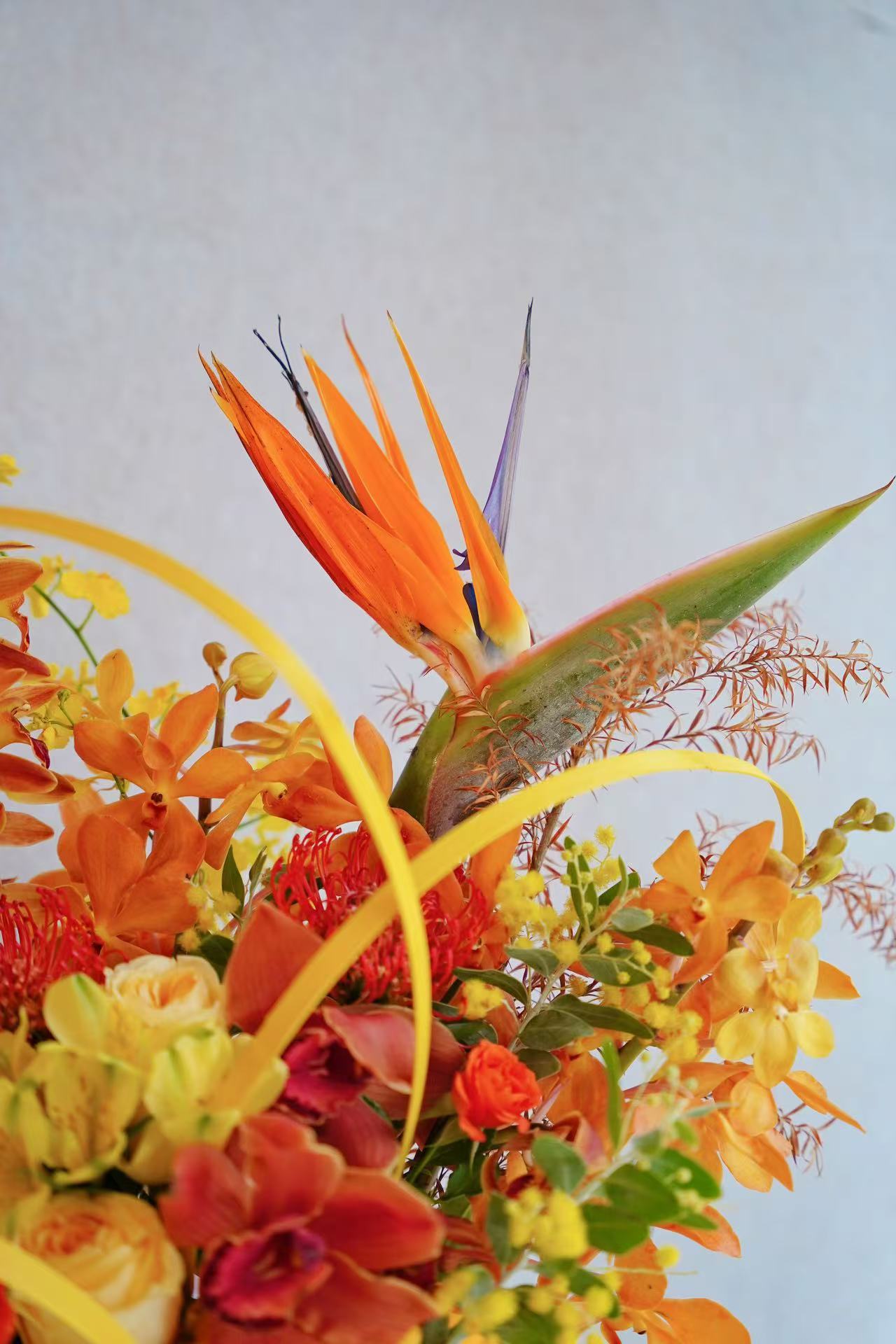 2025🧧CNY Fresh Flower Box - 「金银满屋」Jin Yin Man Wu 💛 Yellow&Orange Theme