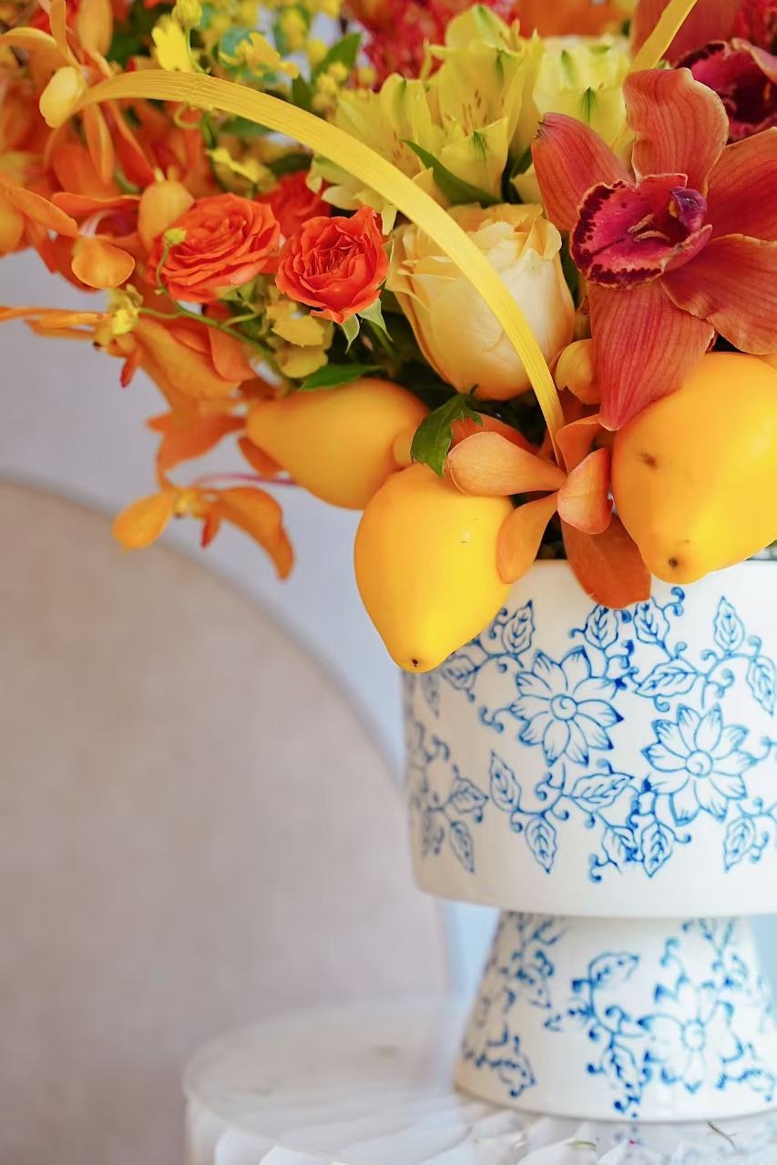 2025🧧CNY Fresh Flower Box - 「金银满屋」Jin Yin Man Wu 💛 Yellow&Orange Theme