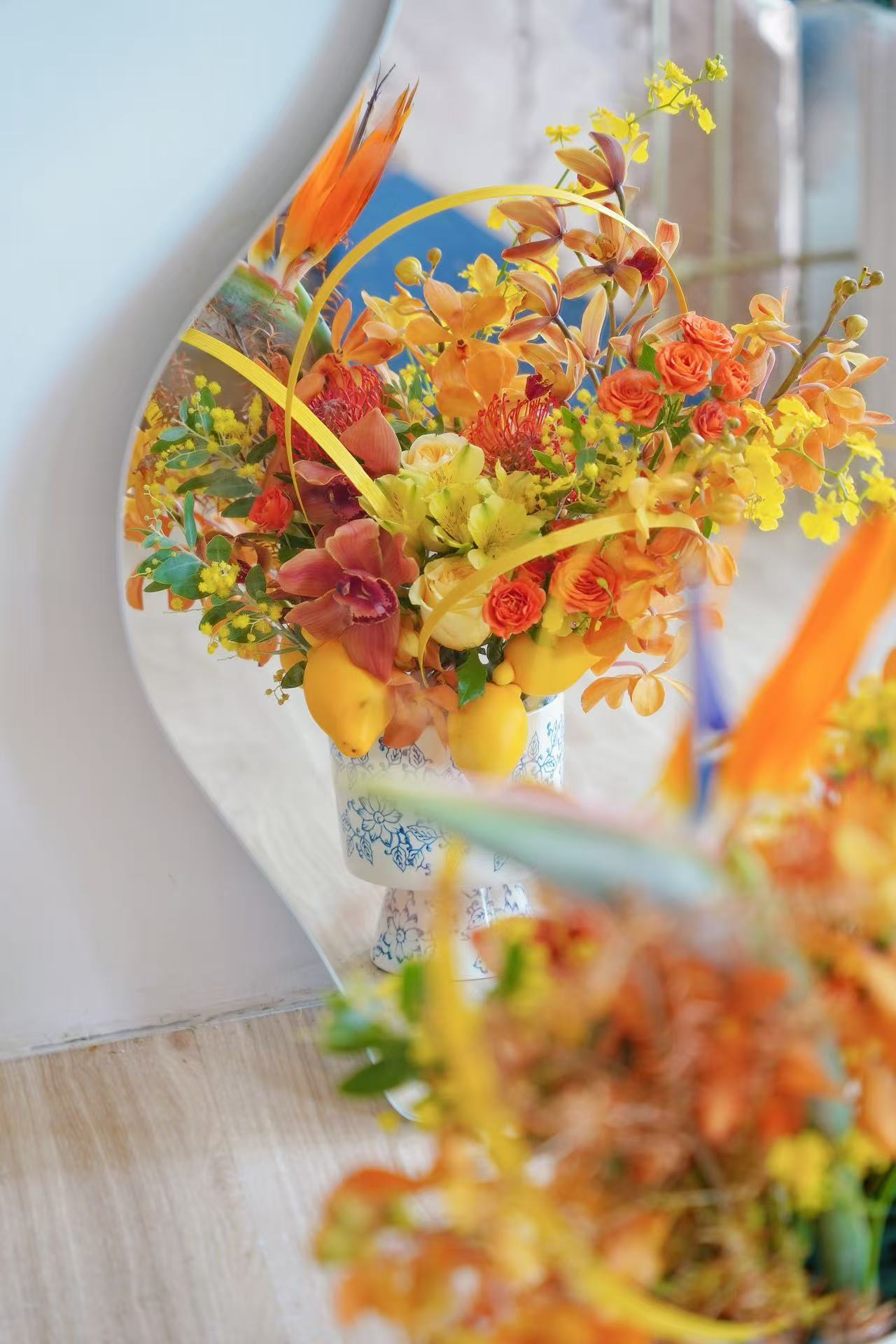 2025🧧CNY Fresh Flower Box - 「金银满屋」Jin Yin Man Wu 💛 Yellow&Orange Theme