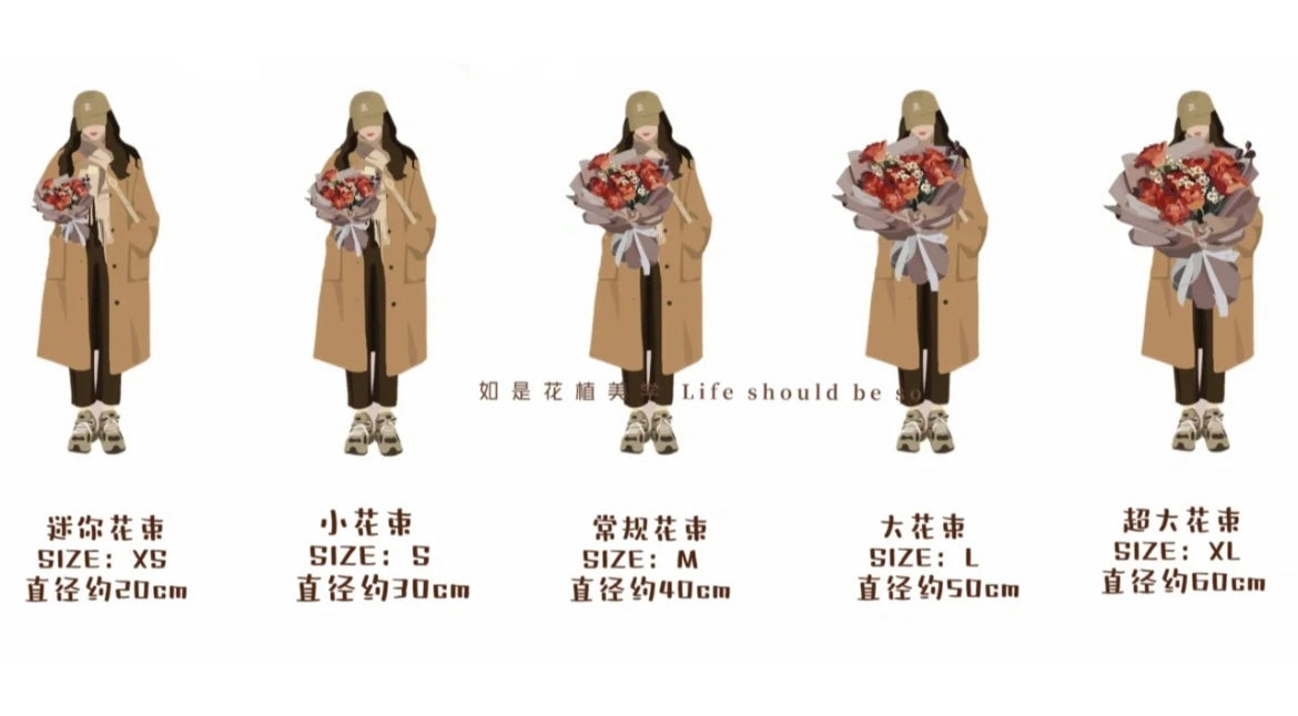 「All For Love」【Size M】 - Omakase(Florist Choice)Pink & White Theme