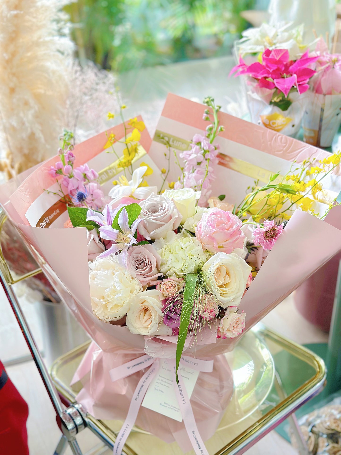 「All For Love」【Size L】 - Omakase(Florist Choice)Pink & Purple Theme