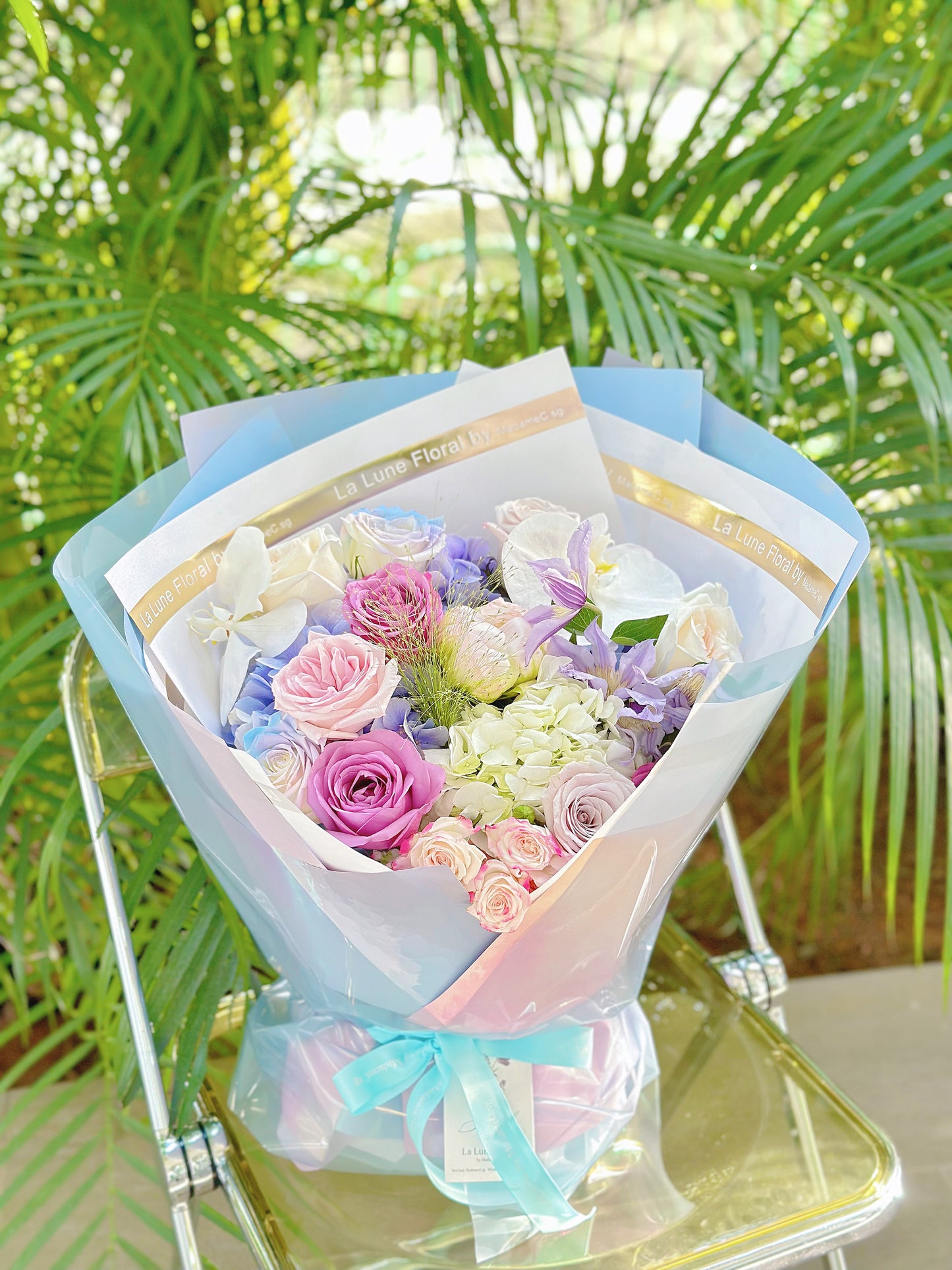 Midnight In Paris Omakase（Florist Choice）Bouquet - Stella Lou Color Theme【Size XL】